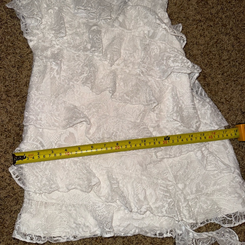 LoveShackFancy Sobine lace Mini Dress size 2 - Picture 12 of 13